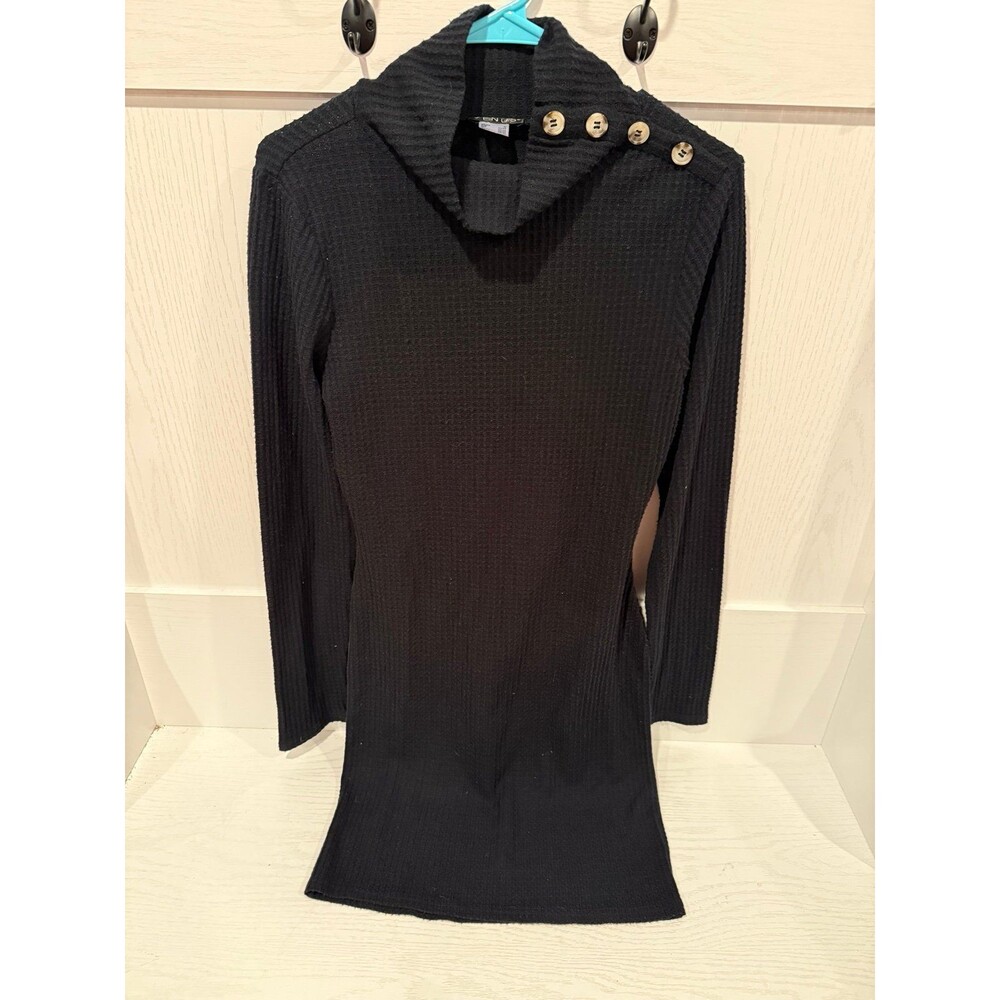 Venus black sweater dress size medium